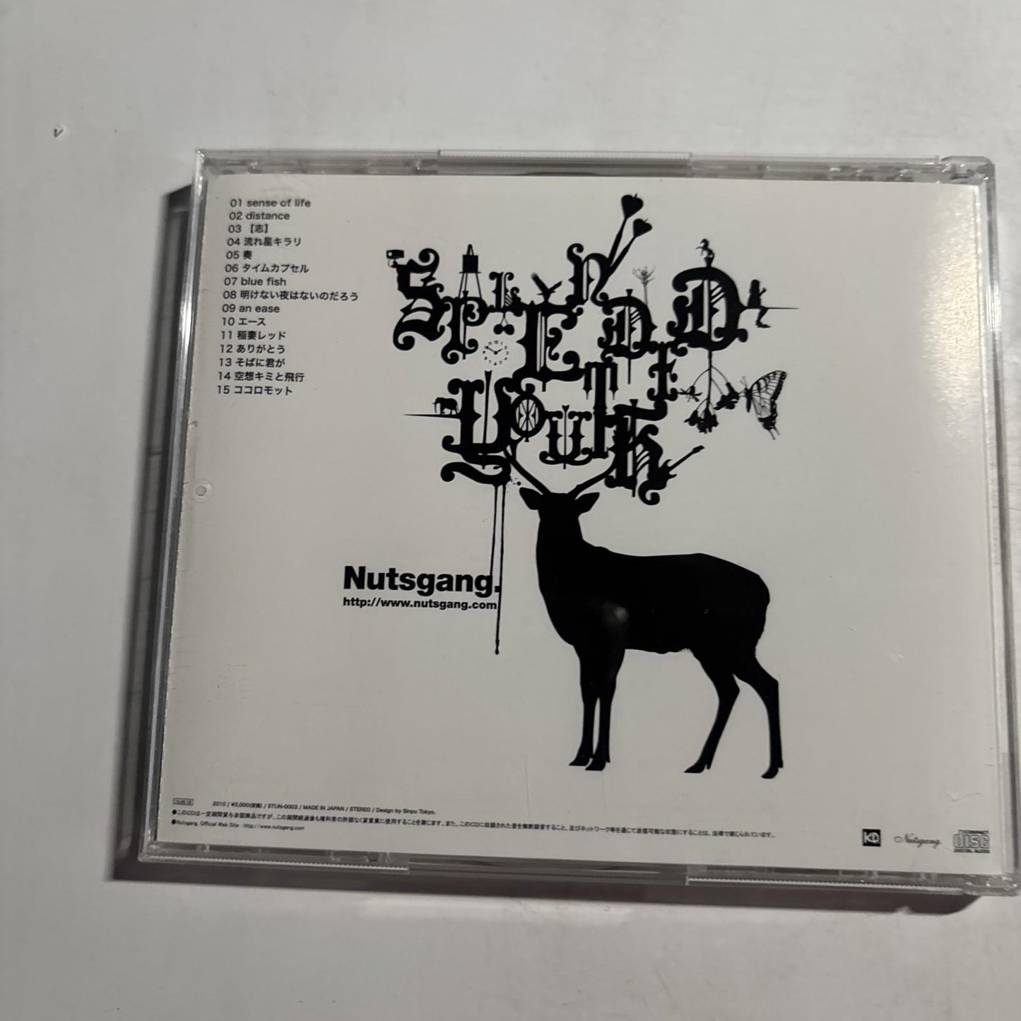Spendid Youth - Nutsgang (CD, 2010) Obi Japan Stun-0003
