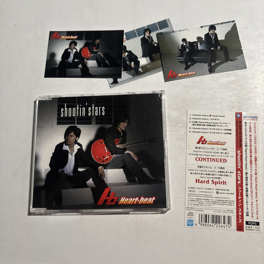 Heart-Beat - Shootin' Stars (CD, 2006) Obi Japan Avc1-22647