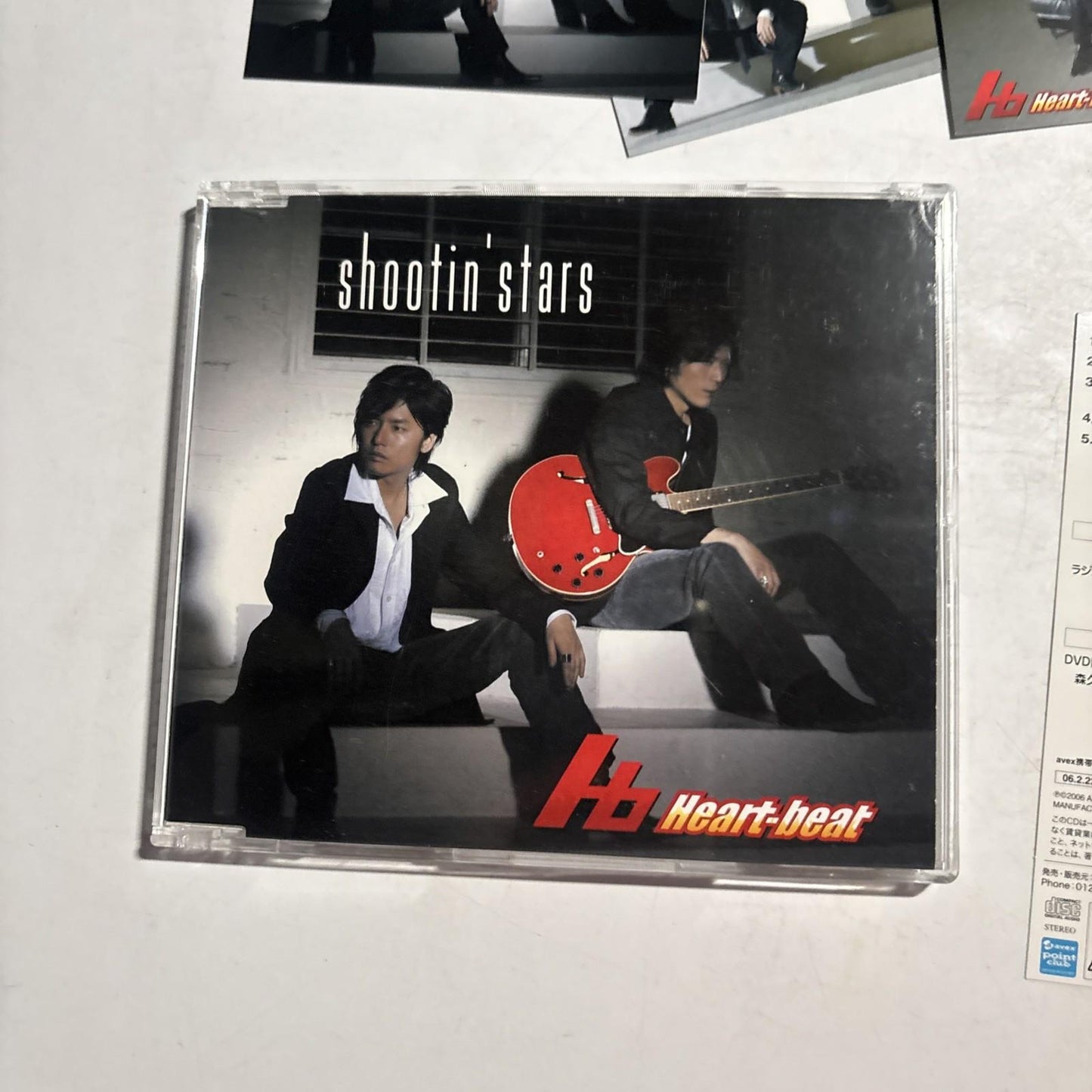 Heart-Beat - Shootin' Stars (CD, 2006) Obi Japan Avc1-22647
