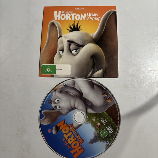 Dr. Seuss' Horton Hears A Who (DVD, 2008) Animated Film Region 4
