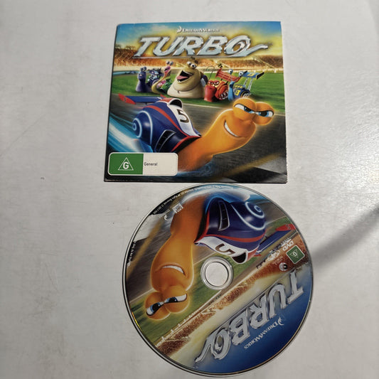 Turbo (DVD, 2013) Paul Giamatti, Richard Jenkins, Samuel L. Jackson, Region 4