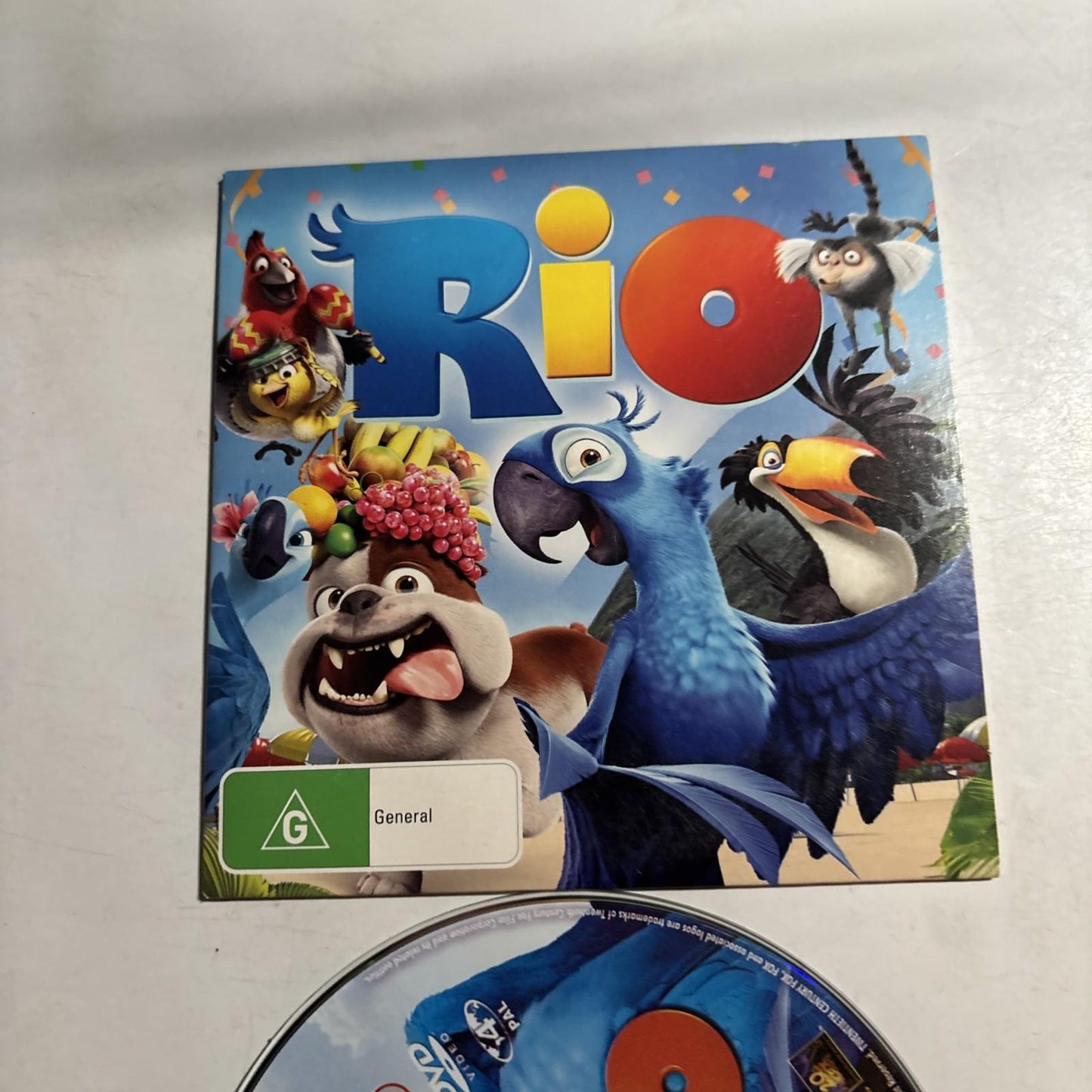 Rio (DVD, 2011) Anne Hathaway, Jamie Foxx, Kelly Keaton, Region 4