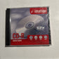 1  x   Imation Blank CD-R  1x - 52x 80MIN 700MB in Jewel Case