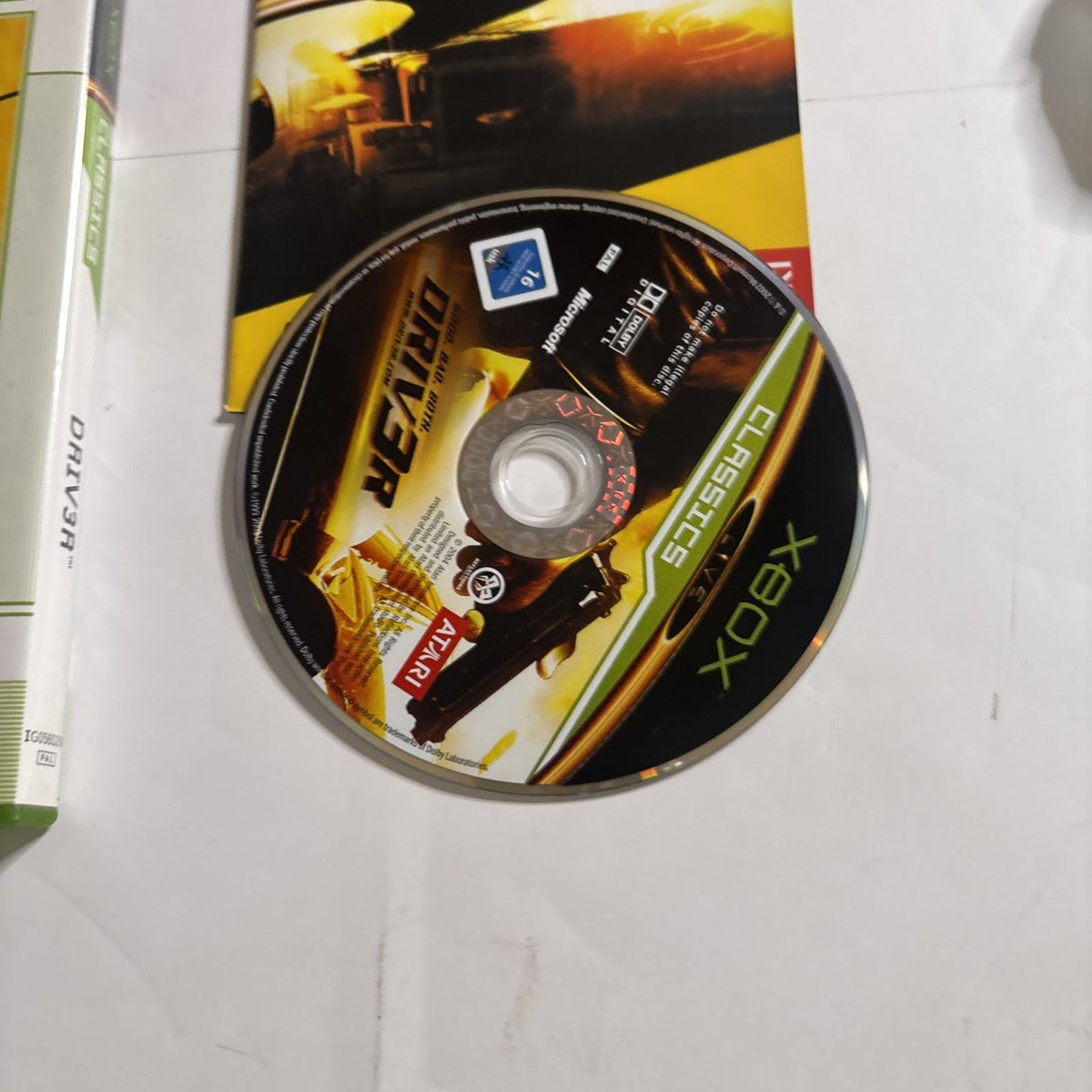 Driver 3 - Microsoft Xbox Original Black Label - Game PAL Complete With Manual