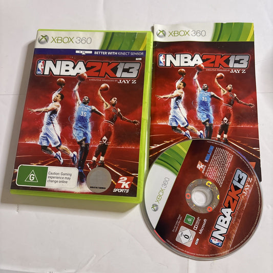 NBA 2K13 Microsoft Xbox 360 Manual PAL
