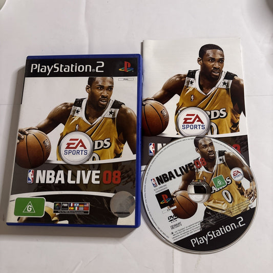 NBA Live 08 Sony PLAYSTATION 2 Sony Manual PAL