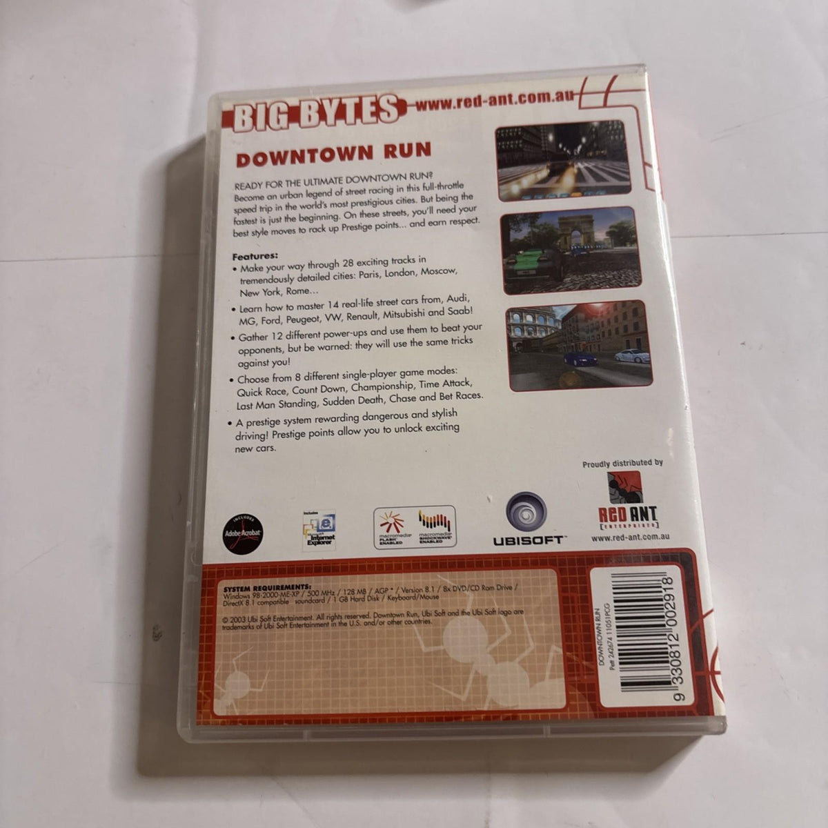 Downtown Run PC CD-ROM