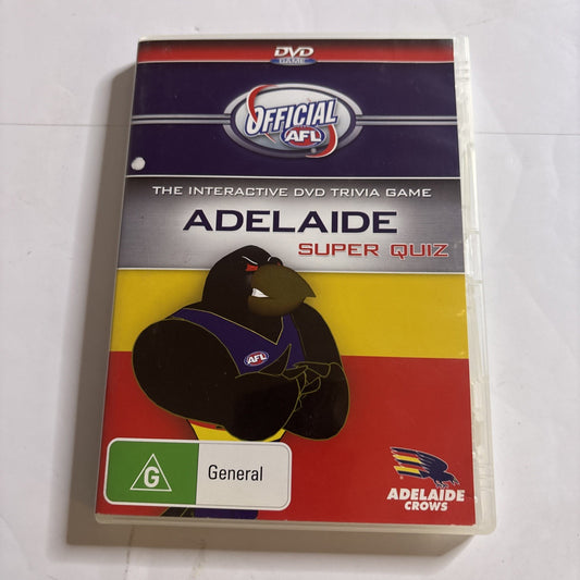 AFL - Adelaide Super Quiz (Dvd Game) (DVD, 2008) Region 4