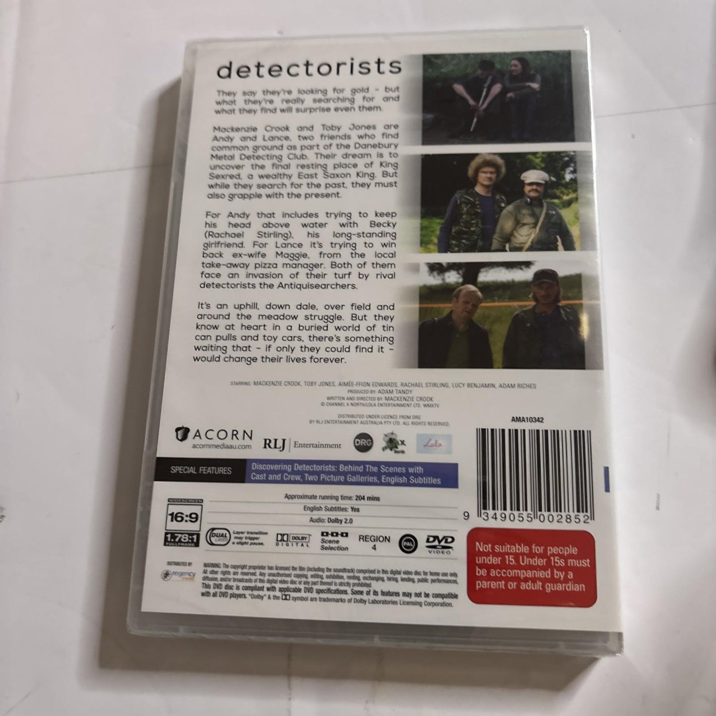 Detectorists : Series 1 (DVD, 2014) Region 4 *New Sealed*