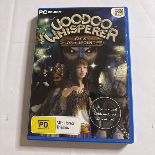 Voodoo Whisperer Curse Of A Legend  PC CD-ROM Windows Hidden Object Game NEW