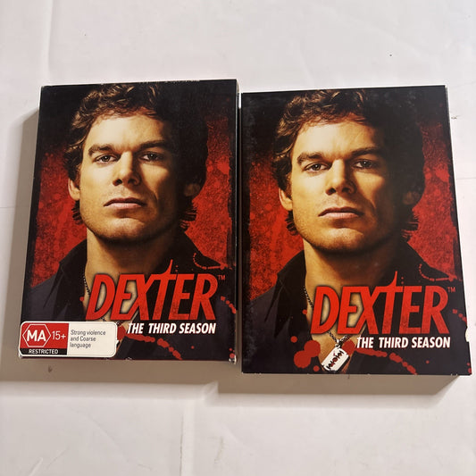 Dexter : Season 3 (DVD, 2007) Region 4