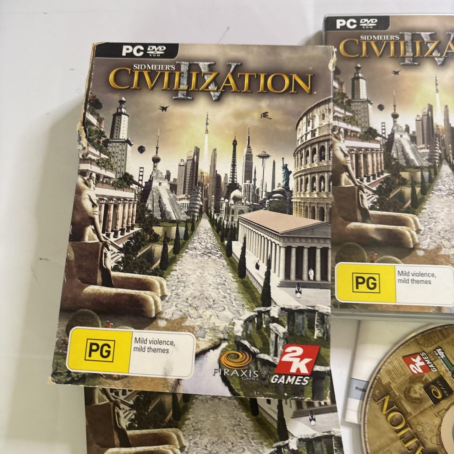 Civilization IV Complete Sid Meiers PC DVD Rom Complete With Manual