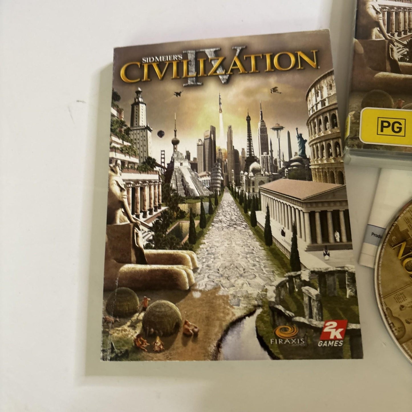 Civilization IV Complete Sid Meiers PC DVD Rom Complete With Manual