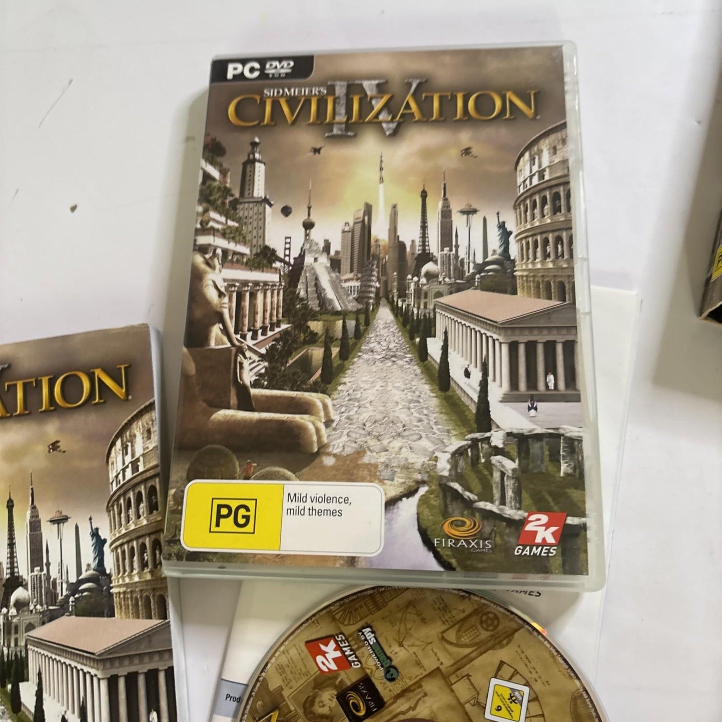 Civilization IV Complete Sid Meiers PC DVD Rom Complete With Manual