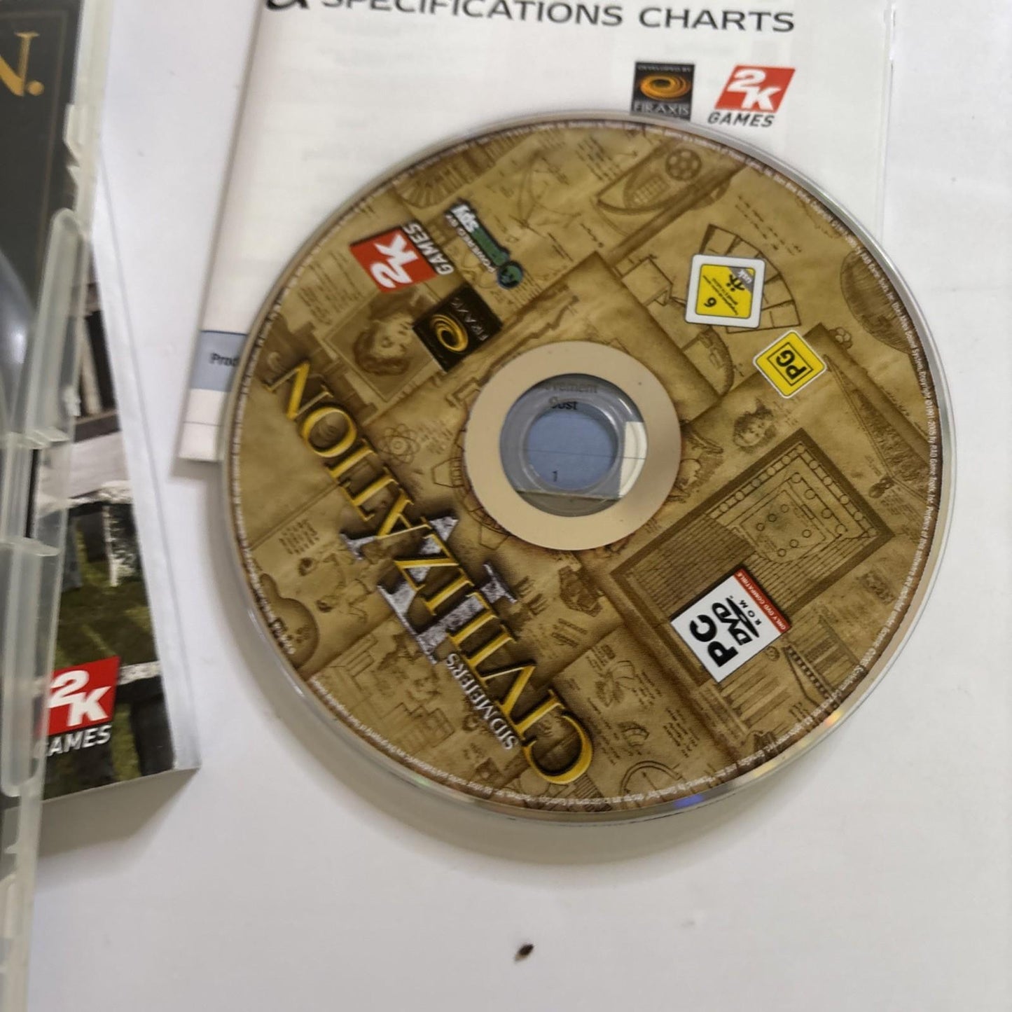 Civilization IV Complete Sid Meiers PC DVD Rom Complete With Manual