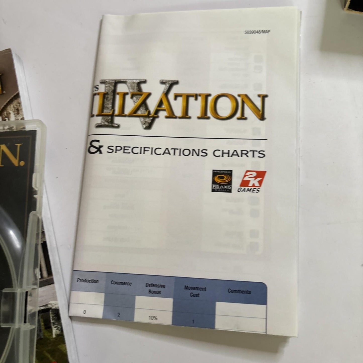 Civilization IV Complete Sid Meiers PC DVD Rom Complete With Manual