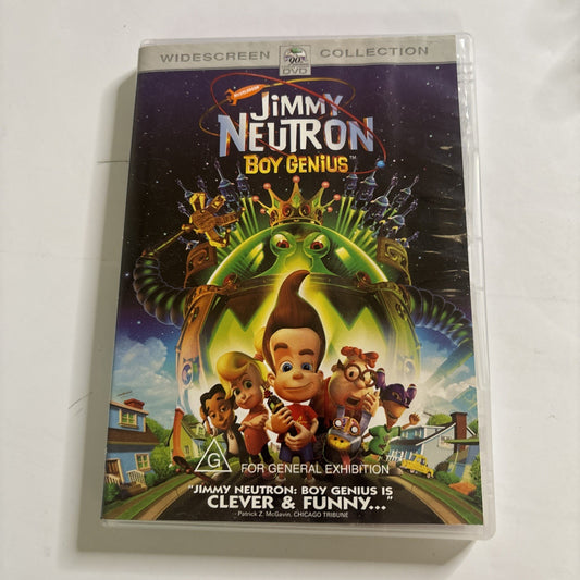 Jimmy Neutron - Boy Genius (DVD, 2001) Region 4