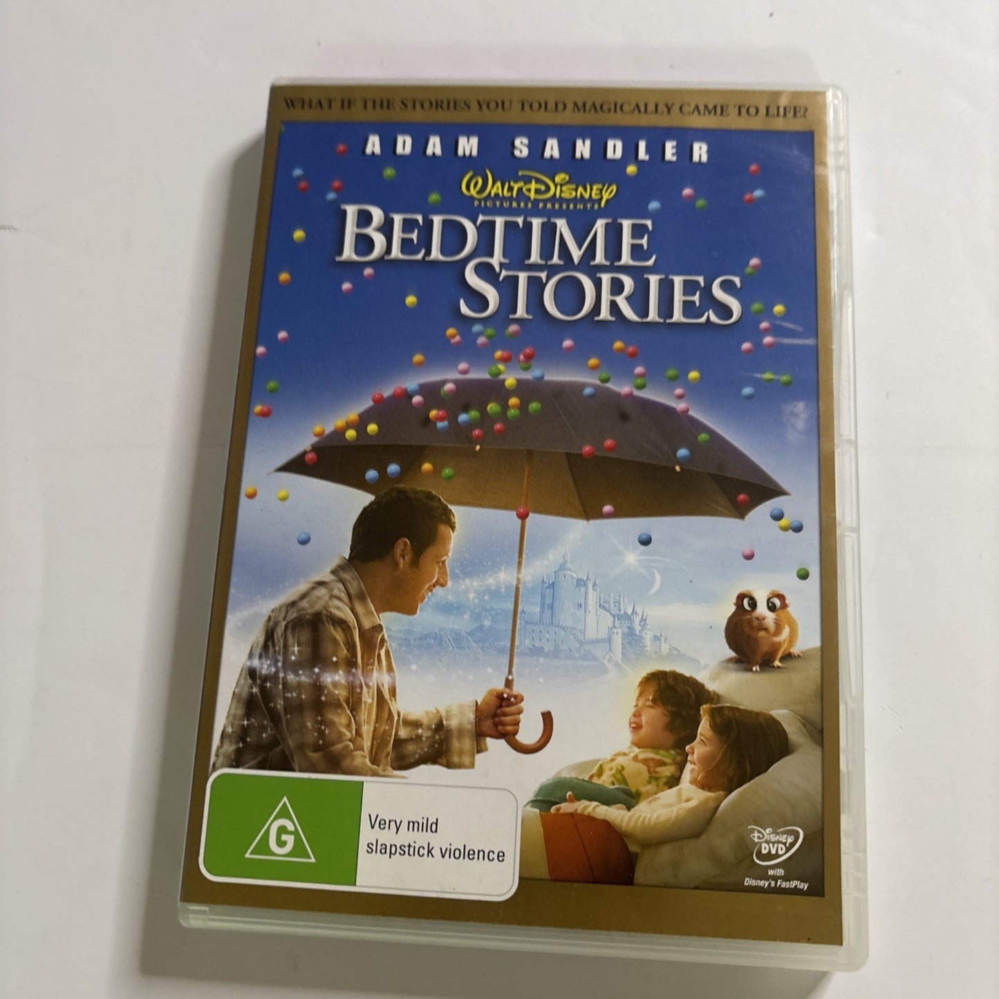 Bedtime Stories (DVD, 2008) Adam Sandler Region 4