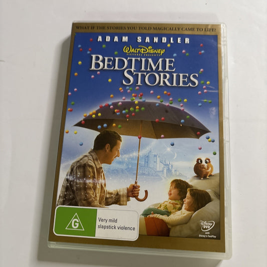 Bedtime Stories (DVD, 2008) Adam Sandler Region 4