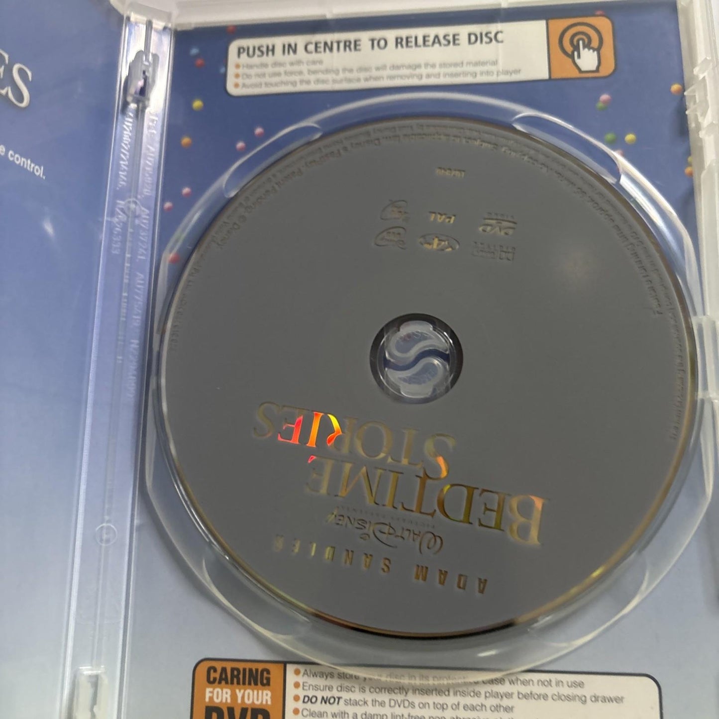 Bedtime Stories (DVD, 2008) Adam Sandler Region 4