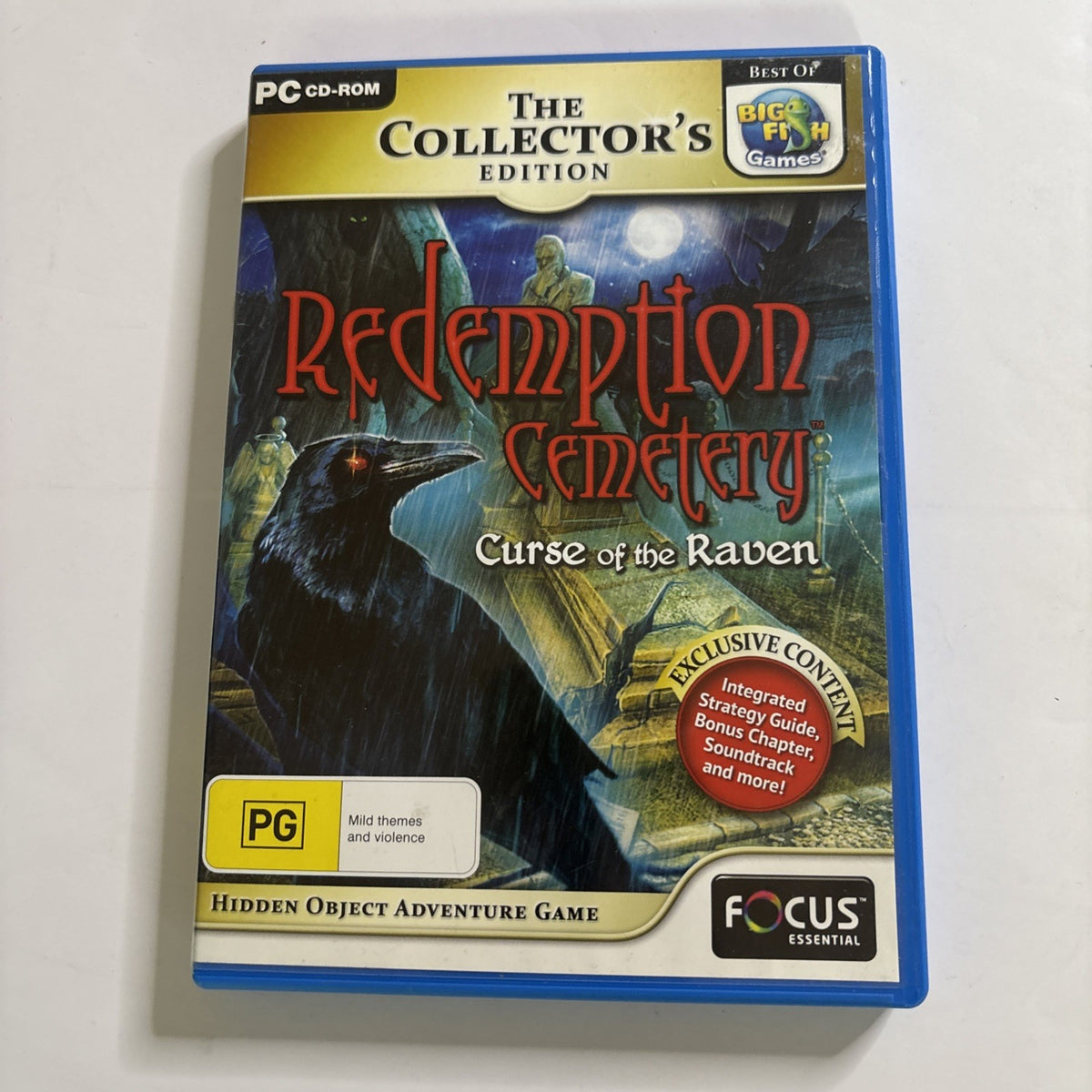 Redemption Cemetery - Curse Of The Raven PC CD-ROM Hidden Object Game ...