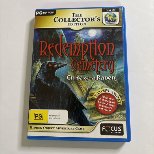 Redemption Cemetery - Curse Of The Raven PC CD-ROM Hidden Object Game