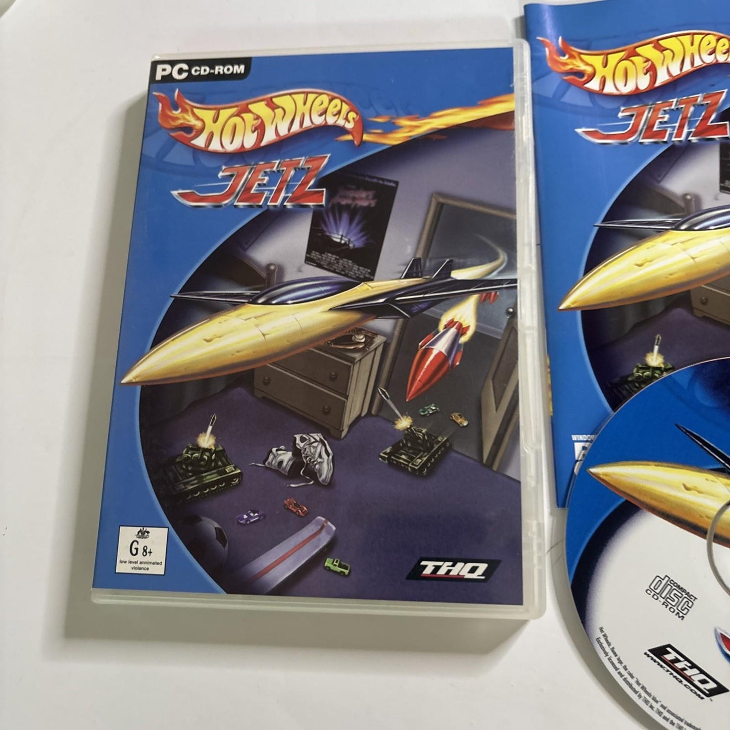 Hot Wheels: Jetz (PC, 2001) CD-ROM