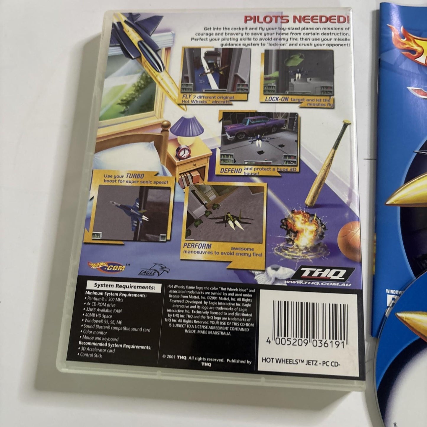 Hot Wheels: Jetz (PC, 2001) CD-ROM