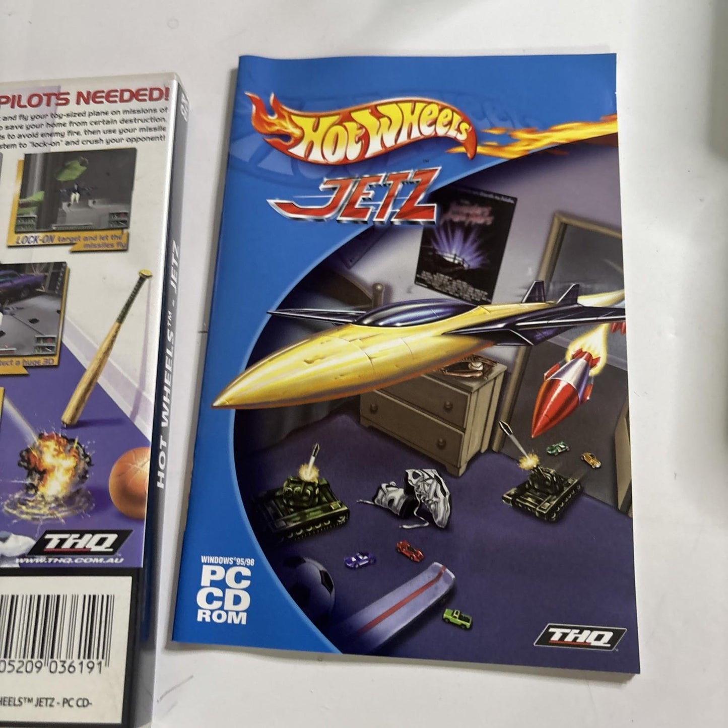Hot Wheels: Jetz (PC, 2001) CD-ROM