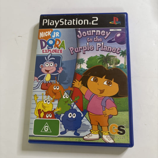 Dora the Explorer Journey to the Purple Planet Sony PlayStation 2 PS2 Game