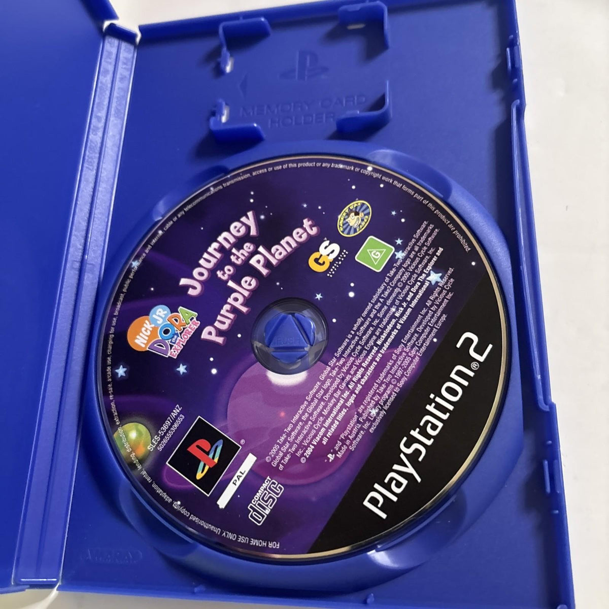Dora the Explorer Journey to the Purple Planet Sony PlayStation 2 PS2 Game