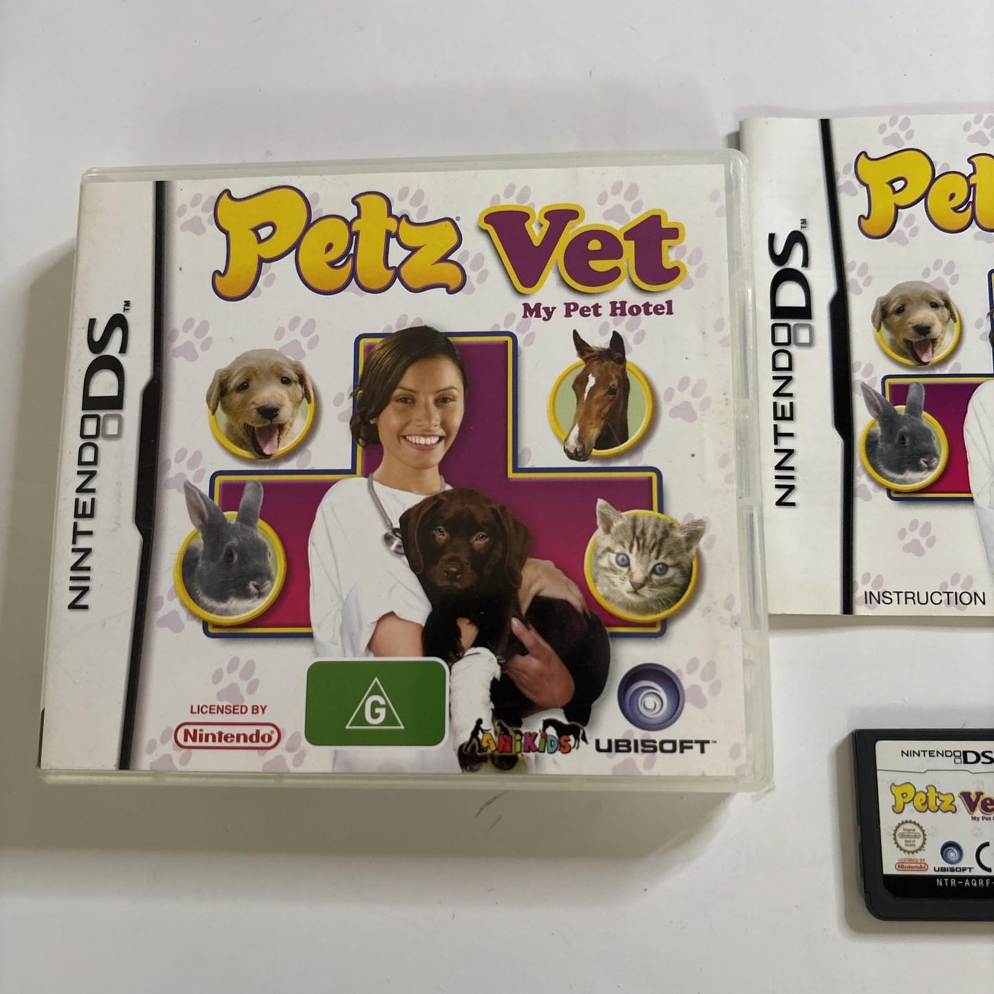 Petz My Puppy Family - Nintendo DS 2DS 3DS Manual