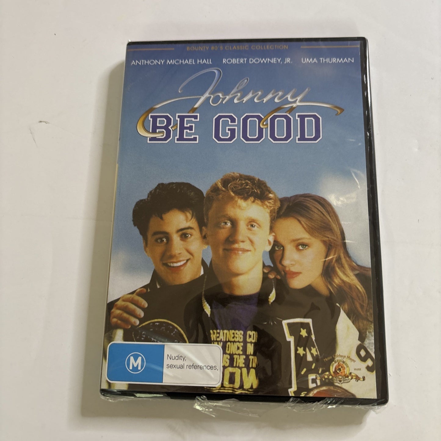 Johnny Be Good (DVD, 1988) Robert Downey Jr, Uma Thurman Region 4 NEW
