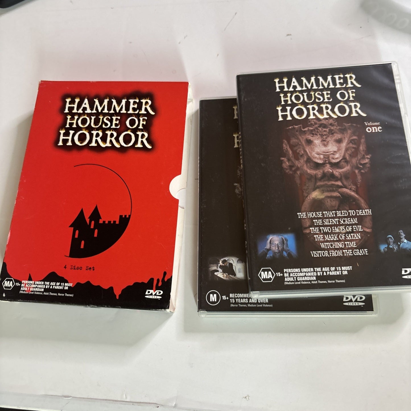 Hammer House of Horror : Vol 1 & 2 (DVD, 1980) Region 4