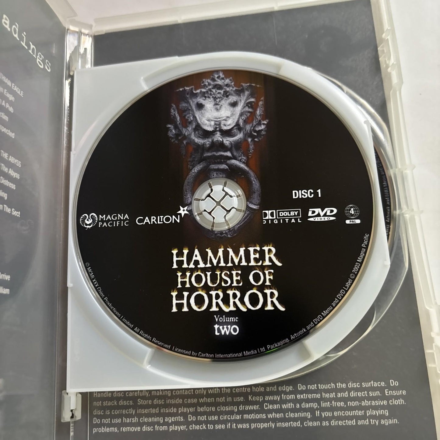Hammer House of Horror : Vol 1 & 2 (DVD, 1980) Region 4
