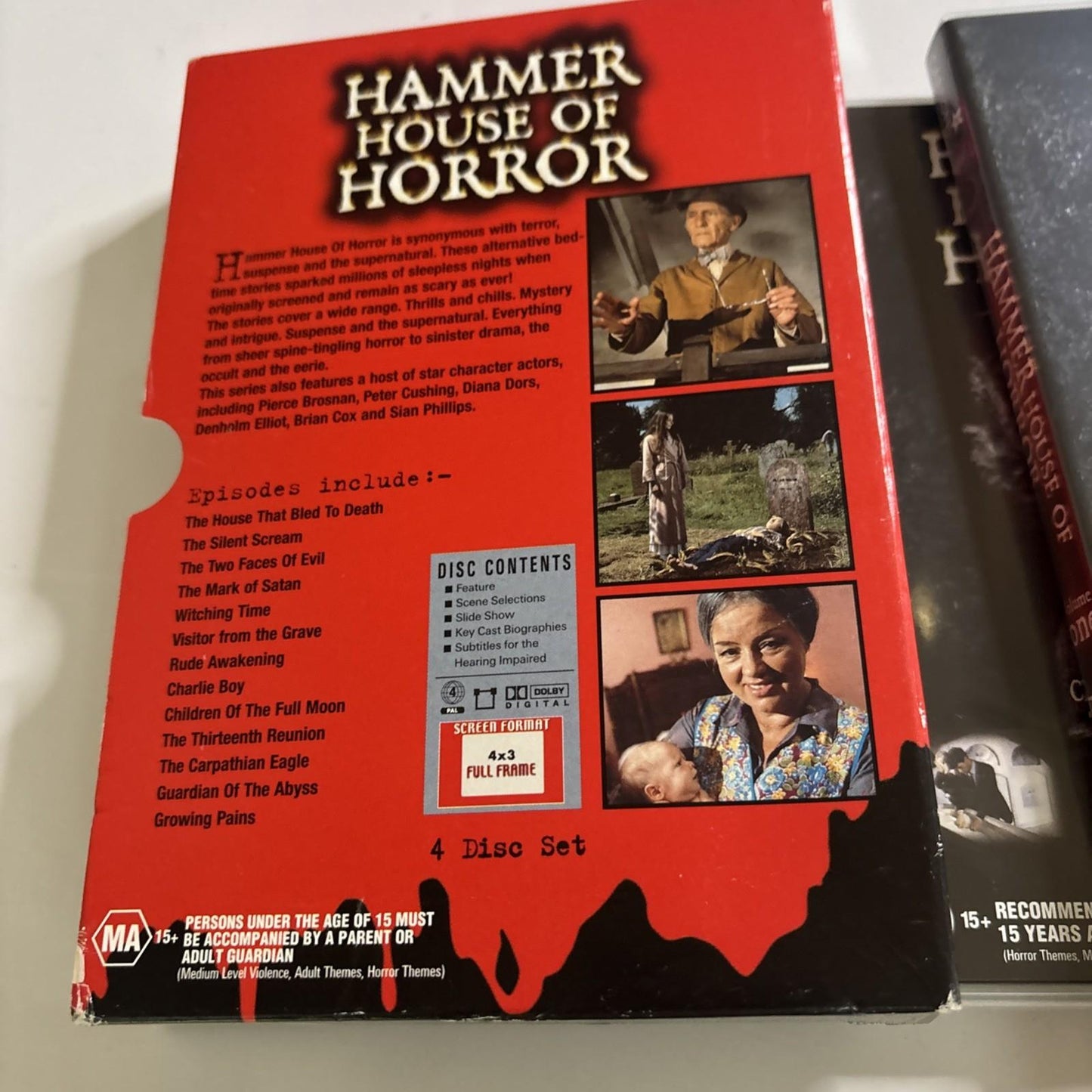 Hammer House of Horror : Vol 1 & 2 (DVD, 1980) Region 4