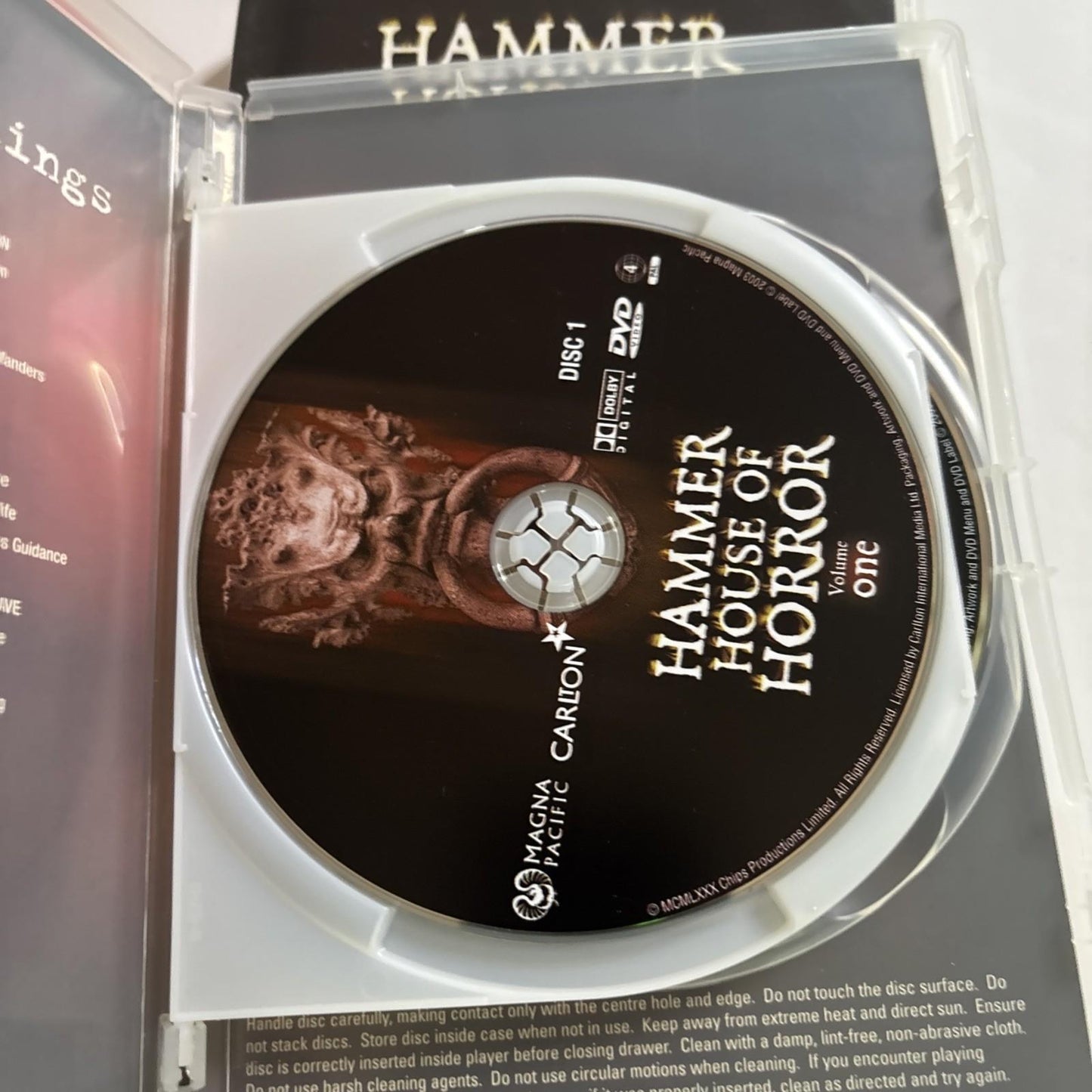 Hammer House of Horror : Vol 1 & 2 (DVD, 1980) Region 4