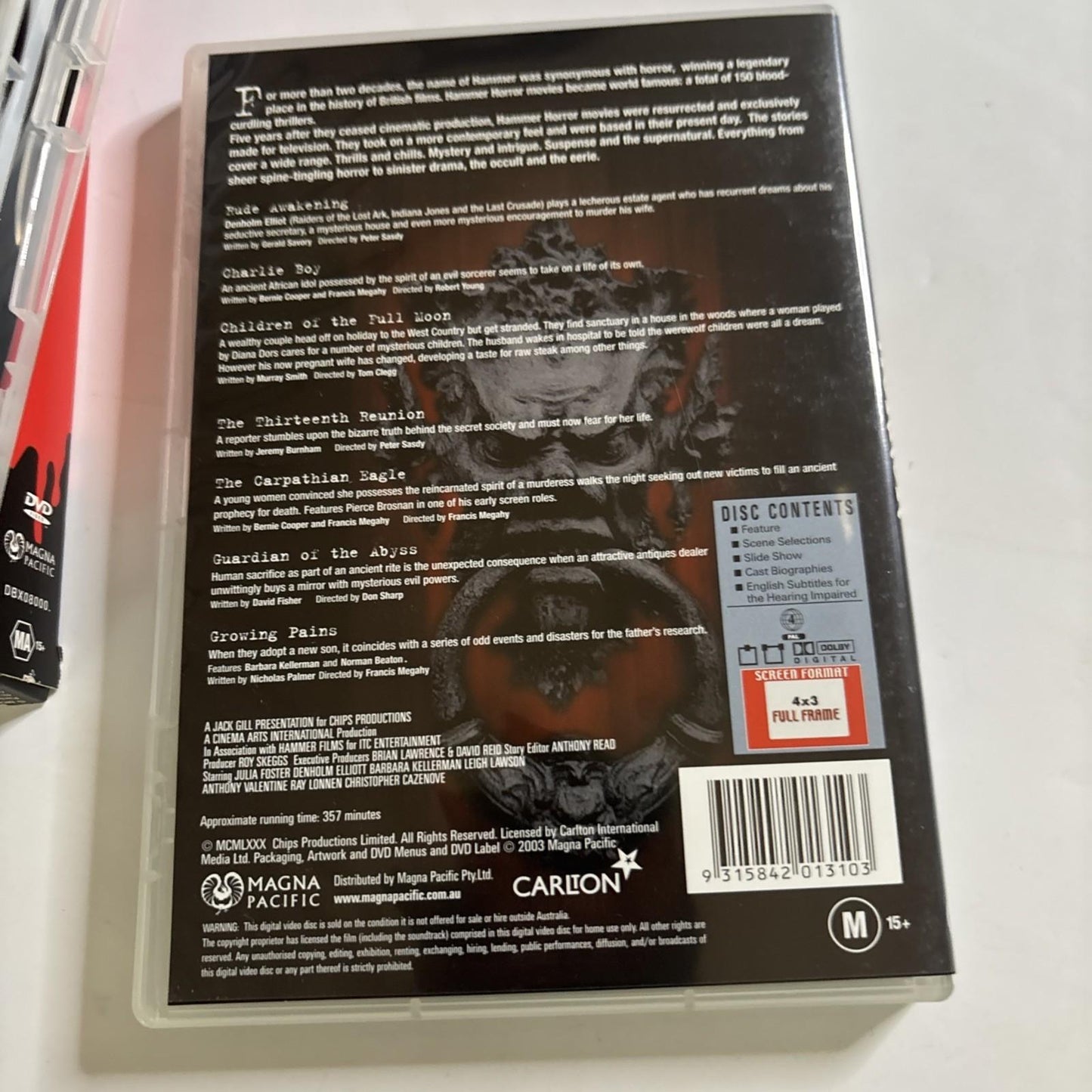 Hammer House of Horror : Vol 1 & 2 (DVD, 1980) Region 4