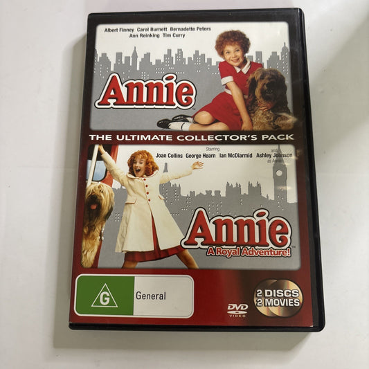 Annie / Annie - A Royal Adventure (DVD, 1981) Joan Collins Region 4