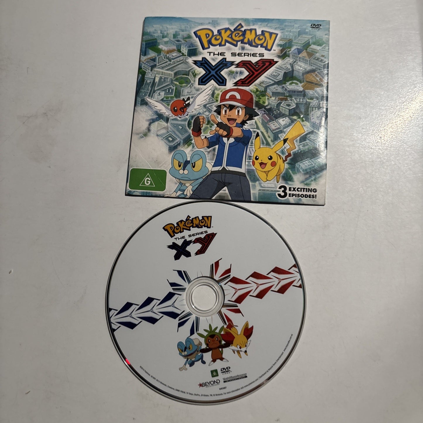 Pokemon - The Series XY (DVD, 2014) Sample Disc Region 4