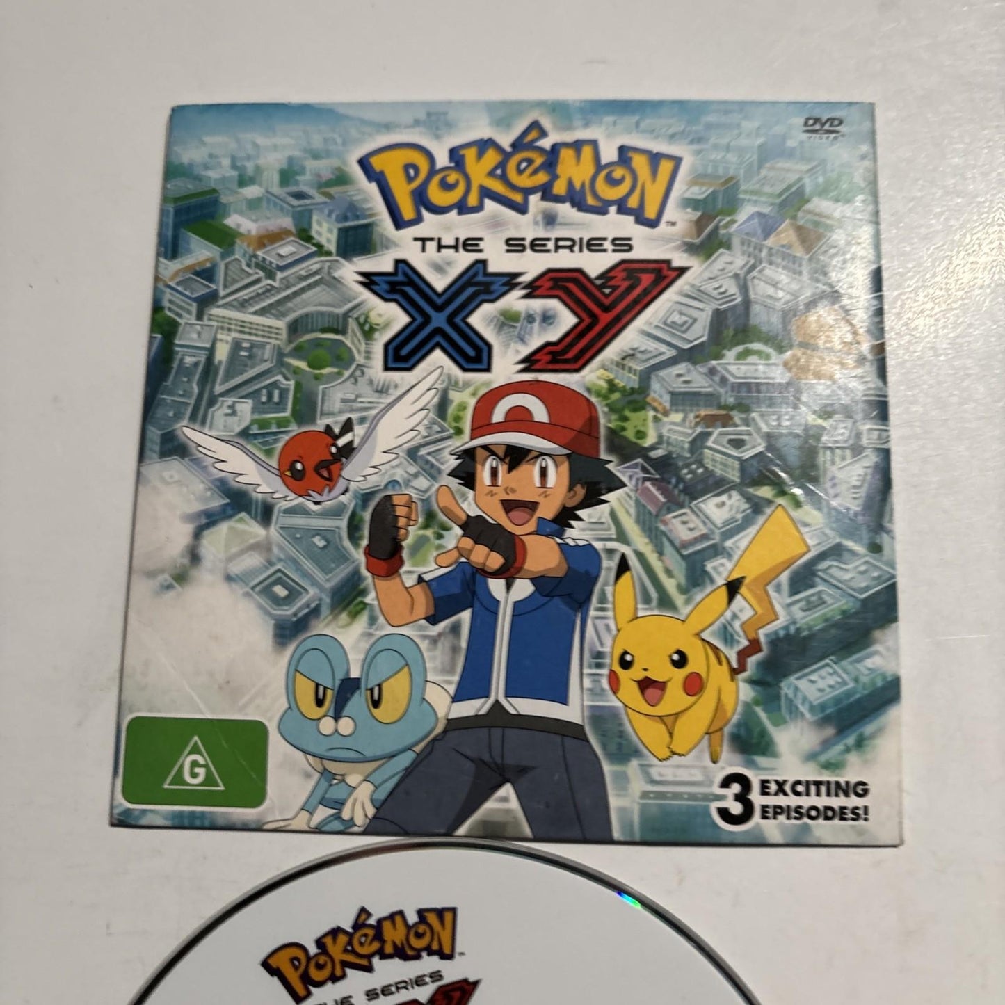 Pokemon - The Series XY (DVD, 2014) Sample Disc Region 4