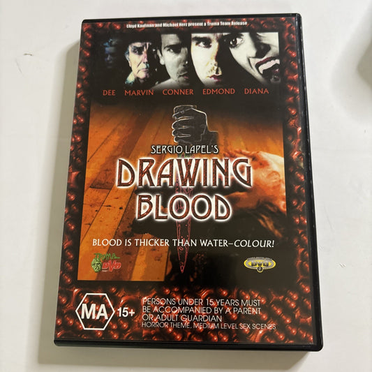 Drawing Blood (DVD, 1999) Amie Childers, Sergio Lapel All Regions