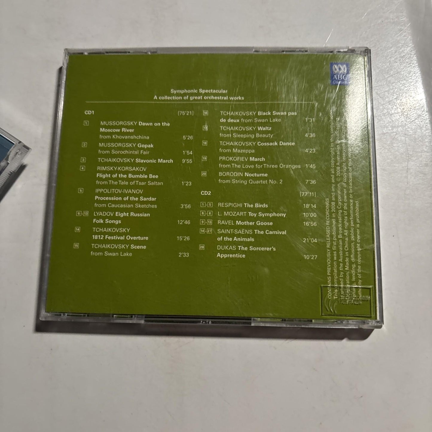 ABC Classics - The Greatest Classical Music Of All Time (CD, 5-Disc)
