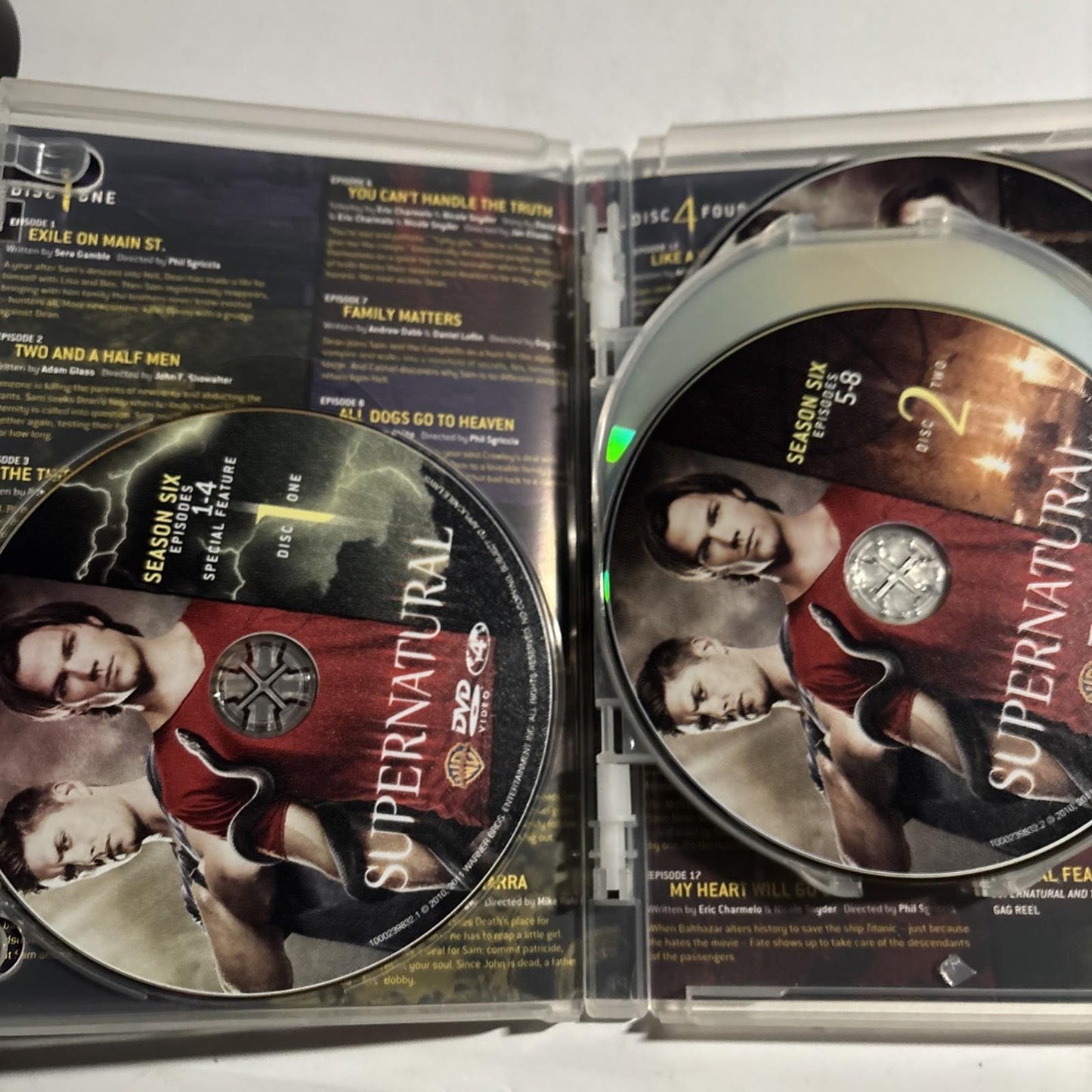 Supernatural : Season 6 (DVD, 2011)  Region 4