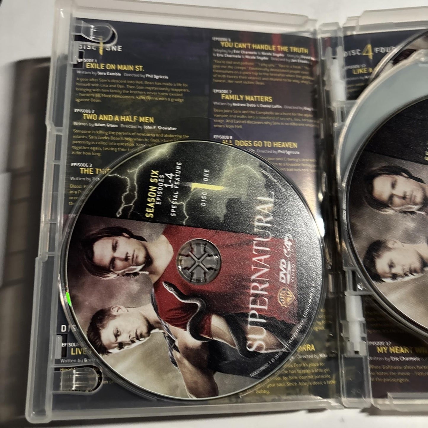 Supernatural : Season 6 (DVD, 2011)  Region 4
