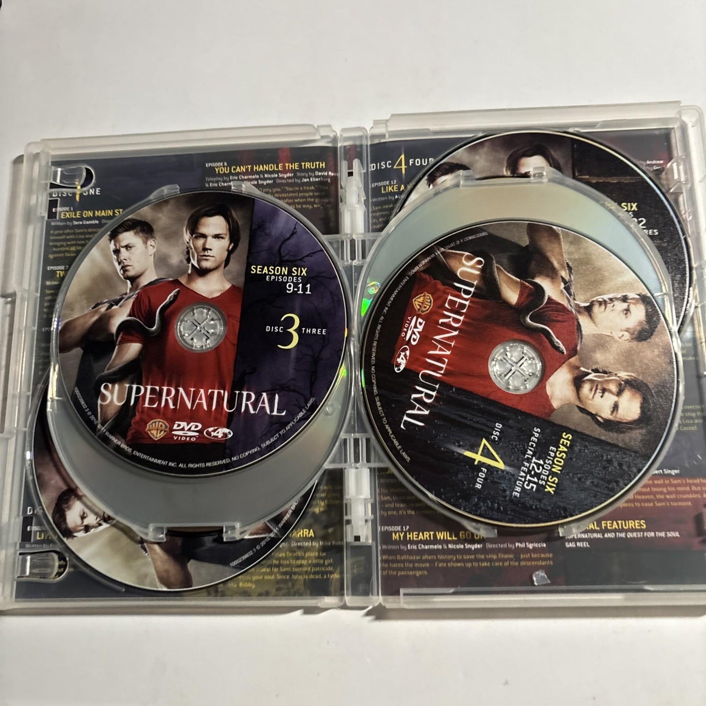 Supernatural : Season 6 (DVD, 2011)  Region 4
