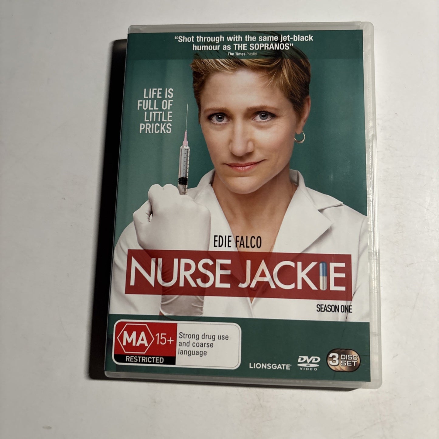 Nurse Jackie : Season 1 (DVD, 2009) Region 4