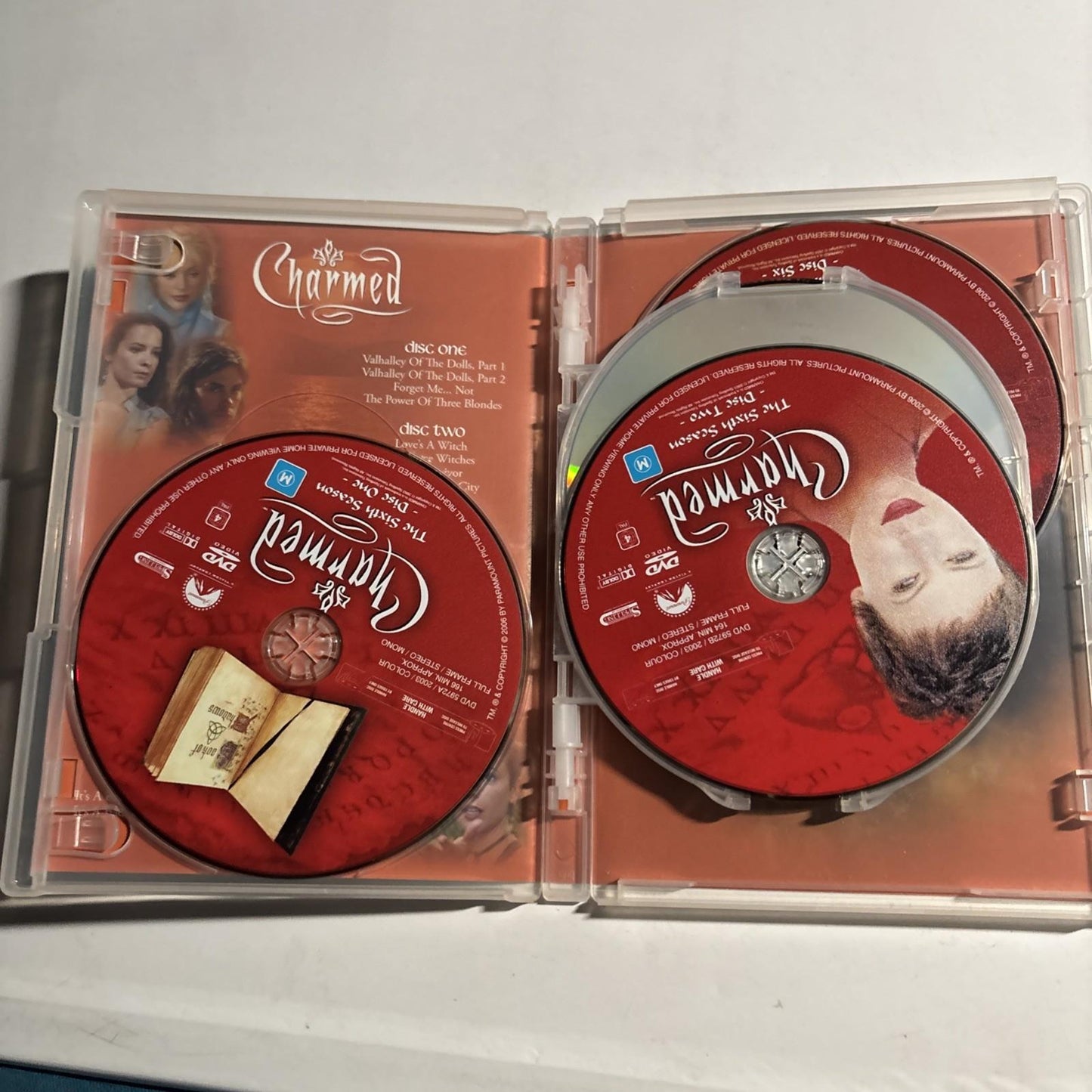 Charmed : Season 6 (DVD, 2003) Region 4