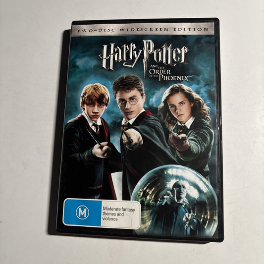 Harry Potter and the Order of the Phoenix (DVD, 2007) Region 4