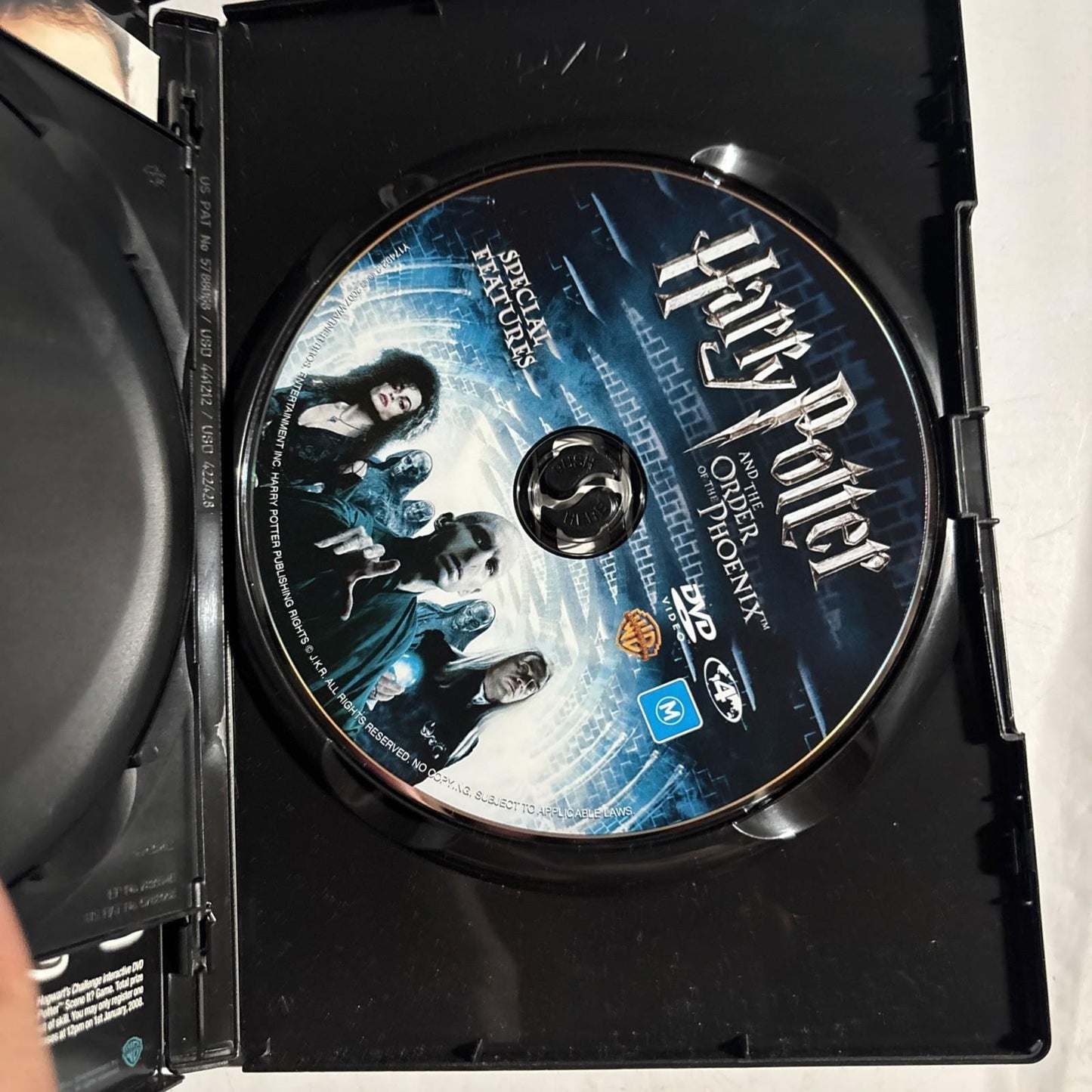 Harry Potter and the Order of the Phoenix (DVD, 2007) Region 4